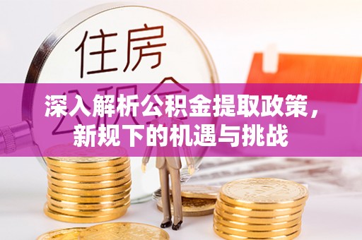 红旗深入解析公积金提取政策，新规下的机遇与挑战