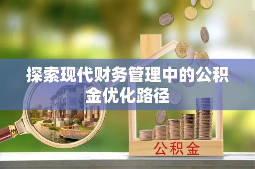 红旗探索现代财务管理中的公积金优化路径