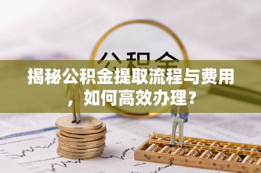 红旗揭秘公积金提取流程与费用，如何高效办理？