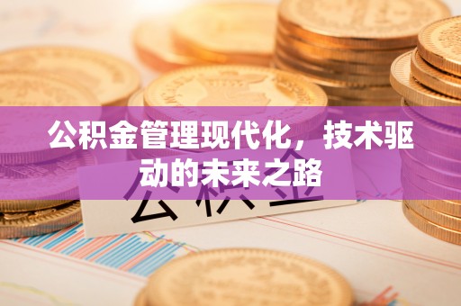 红旗公积金管理现代化，技术驱动的未来之路